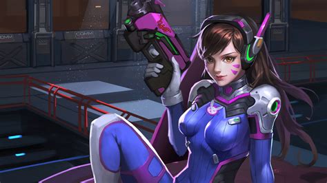 Dva Overwatch Art 2020 Wallpaper,HD Games Wallpapers,4k Wallpapers ...