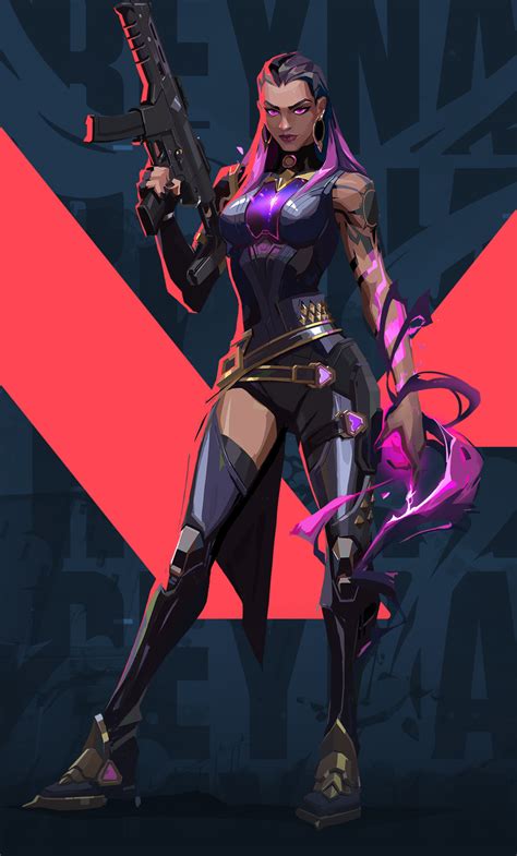 Reyna Wallpaper Valorant