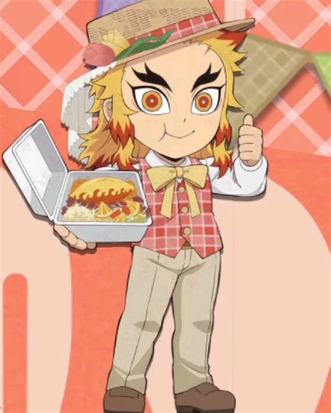 Rengoku chibi illustration in 2024 | Chibi, Cat nap, Illustration