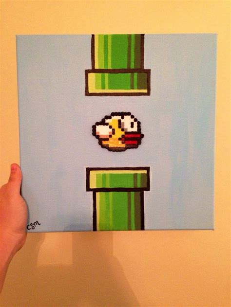 Flappy Bird Canvas : beadsprites