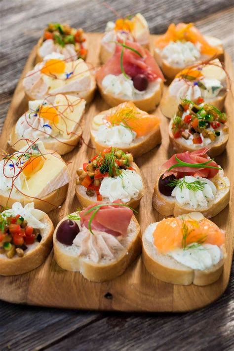 19 Best Canape Recipes (Easy Finger Food For Parties) - IzzyCooking