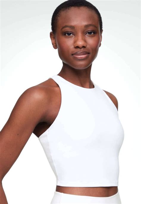 OYSHO COMFORTLUX STRAP TANK - Top - white - Zalando.de