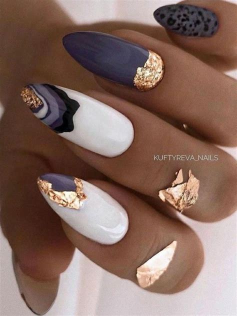 Ногти идеи. Ногти на зиму. Nails ideas. Новогодний маникюр. | Trendy ...