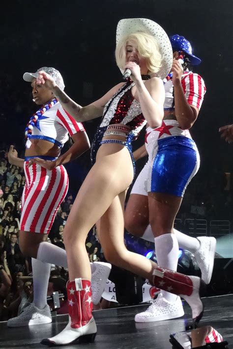 MILEY CYRUS at Bangerz Tour in Anaheim – HawtCelebs