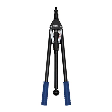 goebel    heavy duty manual threaded insert tool goebel fasteners