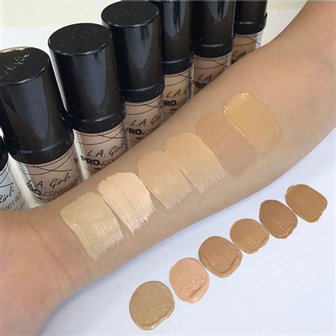 Más de 25 ideas increíbles sobre La girl foundation swatches en Pinterest | La pro girl, La girl ...