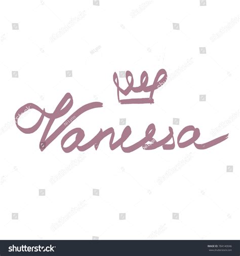 Vanessa Name Tag