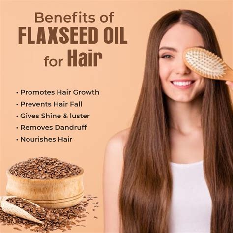 Benefits of Flaxseed Oil For Hair | Flaxseed oil for hair, Flaxseed oil ...