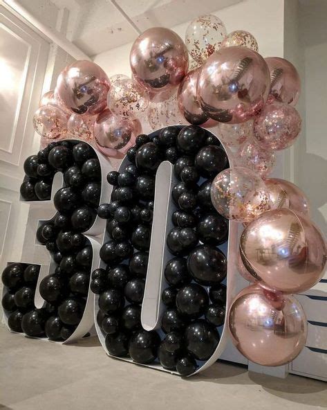 Trendy Birthday Balloons Numbers Decoration 62 Ideas