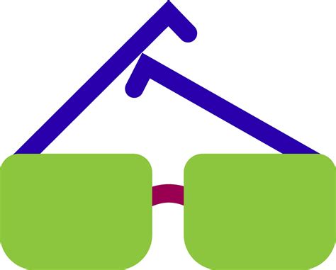Illustration of a sunglass. 24885891 Vector Art at Vecteezy