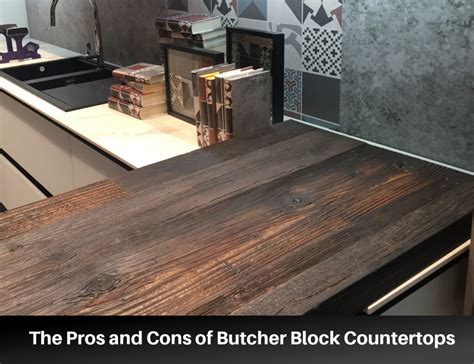 buy pros  cons  butcher block counters