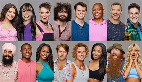big brother  cast  meet    houseguests goldderby