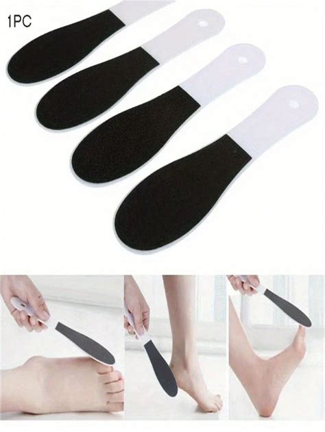 Dual-Grit Pedicure Foot Files, Coarse & Fine, Double-Sided Foot Scraper