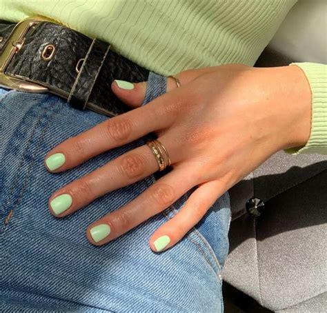 M: Photo | Minimalist nails, Cute nails, Hair and nails