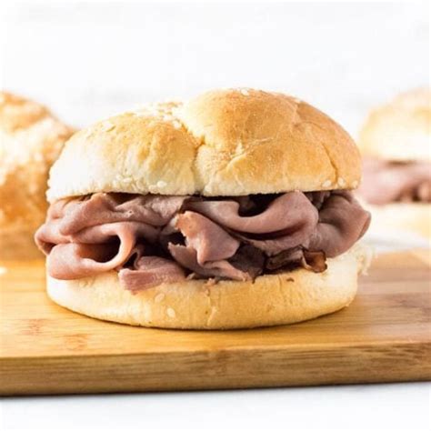 Calories In Arbys Classic Roast Beef Sandwich - Beef Poster