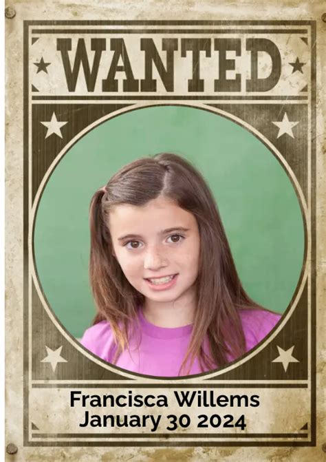 Wanted Template | PosterMyWall