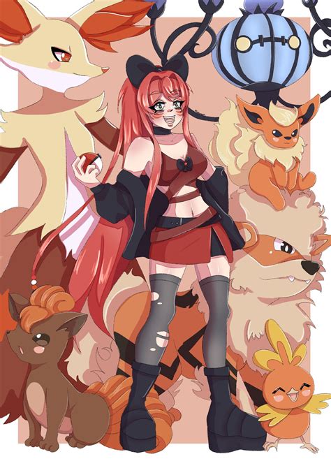 Pokemon gym leader oc by Solkomaeda on DeviantArt