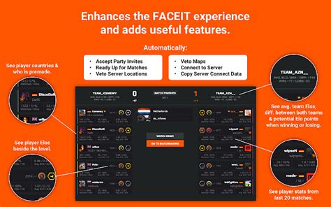 Repeek - Your Ultimate FACEIT Experience Enhancer