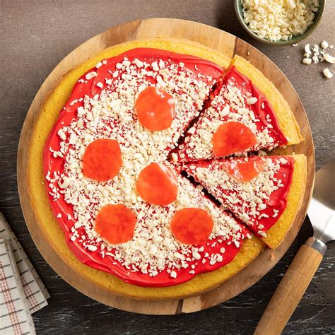 Pepperoni Pizza Birthday Cake