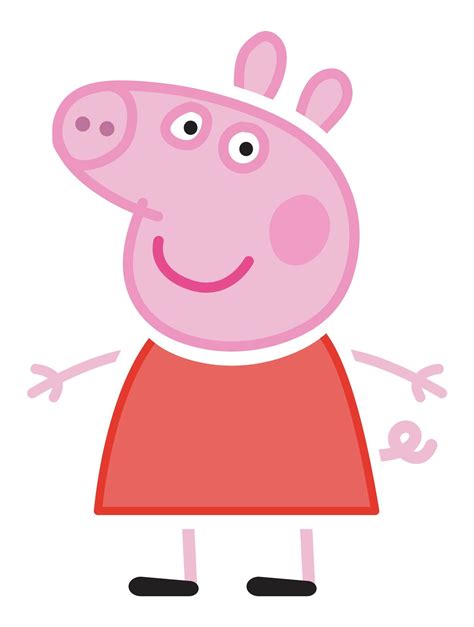 Peppa Pig Cake Template Printable Peppa Pig Birthday Decorations, Peppa ...
