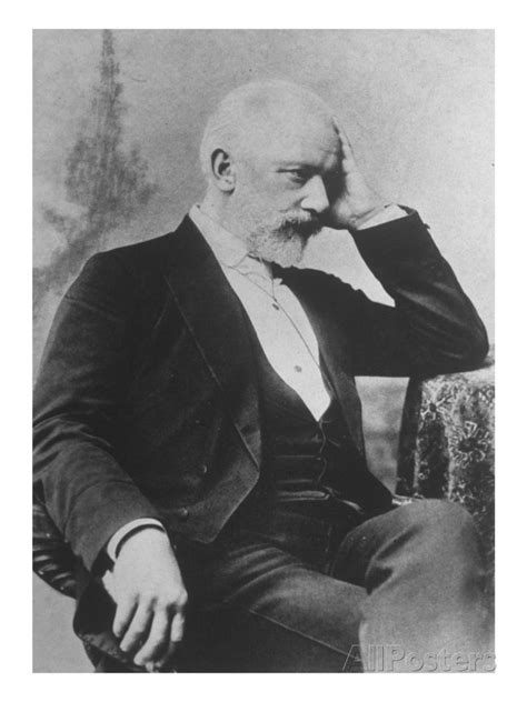 Russian Composer Peter Ilyich Tchaikovsky, 1840-1893 Photographic Print ...