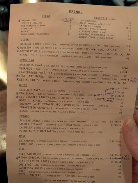 Menu at The Plimsoll pub & bar, London, 52 St Thomas's Rd