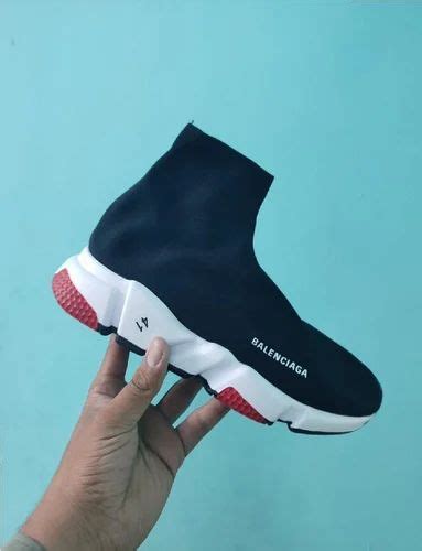 Balenciaga Speed Trainer Black Red at best price in Surat by Sonic ...