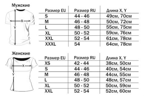 Размер одежды XXXL (3XL) мужской - какие параметры?