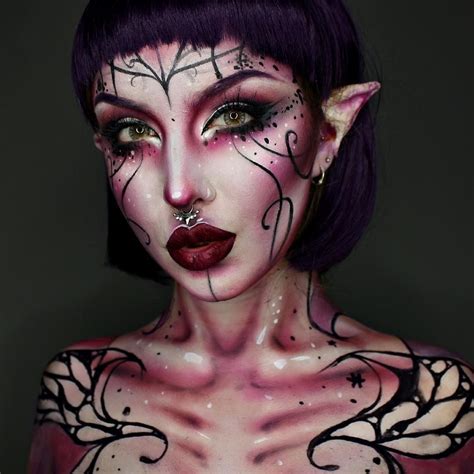 Facepaint and SFX Makeup Personas | Dark fairy makeup, Fairy halloween ...