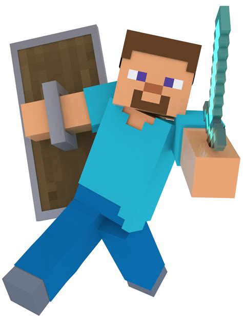 Minecraft Steve Render