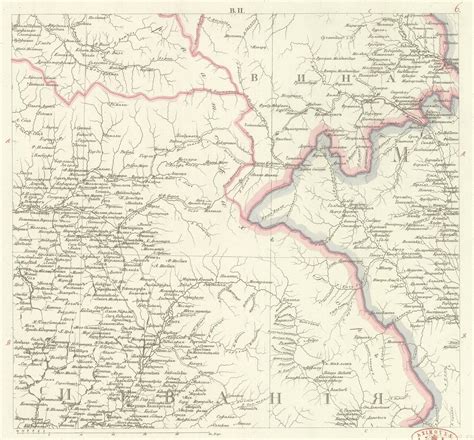 1820. Карта Бессарабии, Молдавии, Валахии и части земель, к оным ...