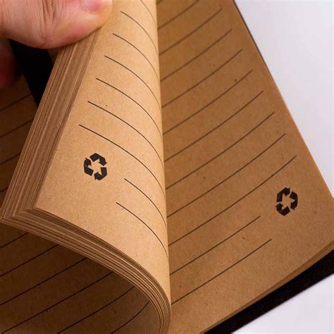 Caderno com Folha Reciclada Personalizado | Destak Brasil