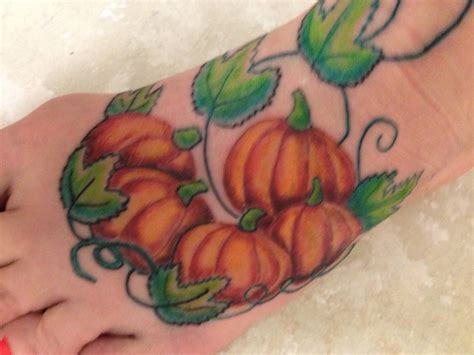 Pumpkin Patch Tattoo | Pumpkin tattoo, Tattoos for kids, Beauty tattoos