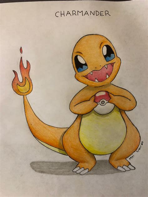 How to Draw Pokémon: Charmander (Ages 12-17) | Small Online Class for ...
