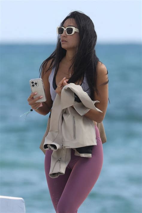 AMBRA GUTIERREZ in Bikini at a Beach in Miami 01/03/2024 – HawtCelebs