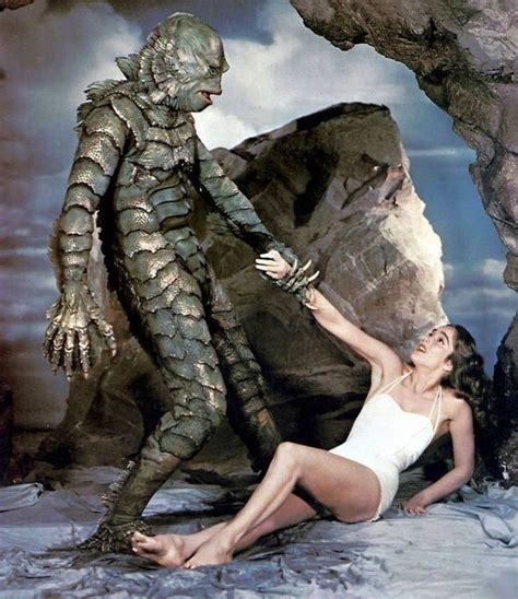 Julie Adams pictured here in The Creature from The Black Lagoon (1954 ...