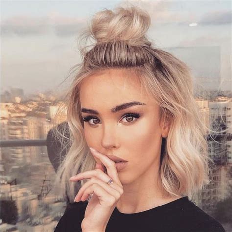 Penteado Para O Dia A Dia Cabelo Curto - Penteado para cabelo curto - 46 inspirações de diferentes estilos