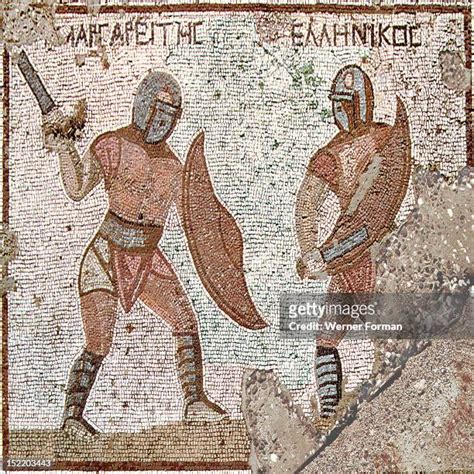 77 Gladiator Mosaic Stock Photos, High-Res Pictures, and Images - Getty ...
