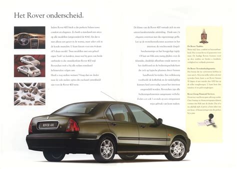 Rover 400 brochure