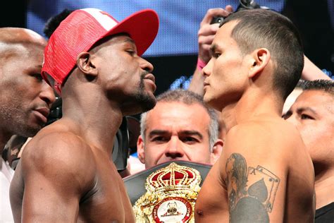 mayweather maidana  circus   sagging big top boxing news