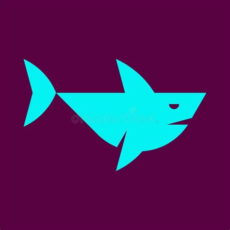 Shark logo stock illustration. Illustration of cartoon - 334984911