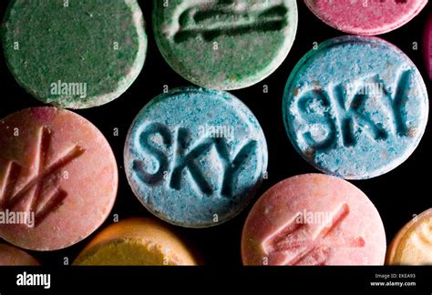 Ecstasy (Molly) pills Stock Photo - Alamy