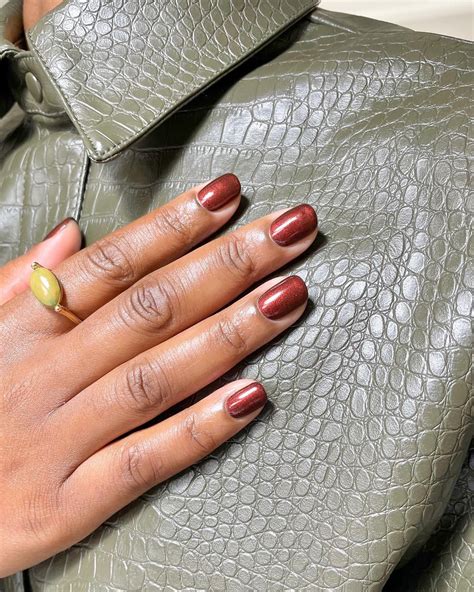 9 Deep Red Nail Colour Ideas I'm Saving For My Autumn Manicure | Who