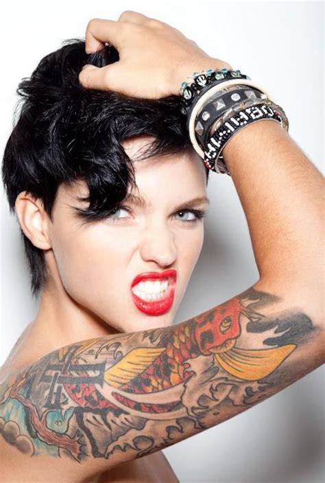 Stunning Ruby Rose Tattoos — All You Ever Wanted to Know