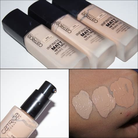 Landas make up: REVIEW. Base Infinite Matte de Catrice y COMPARACIÓN ...
