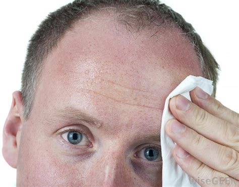 face  head sweating duradry