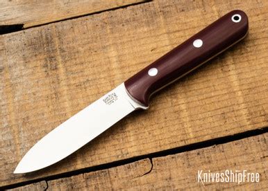 Bark River Knives: Mini Kephart - CPM 3V - Red G-10