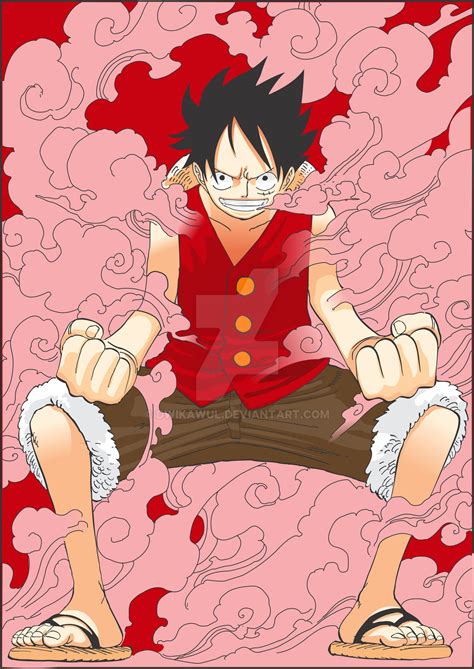 Luffy 2nd Gear by DwiKawul on DeviantArt