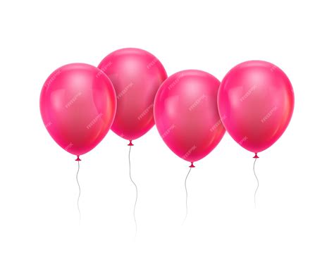 premium vector  red balls  row