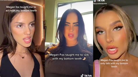 Megan Fox Teeth Trend | Know Your Meme